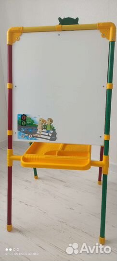 Мольберт детский двухсторонний