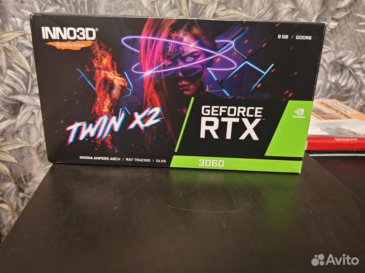 Inno3D GeForce RTX 3060 Twin X2 OC 8 гб новая