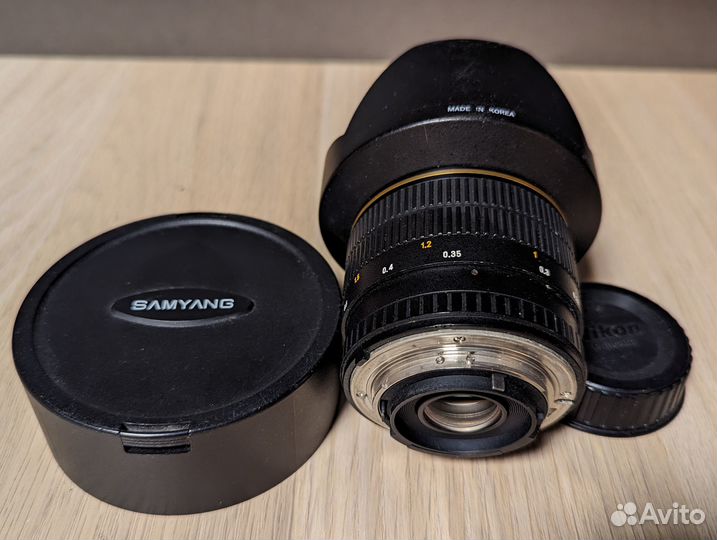 Samyang 14mm F2.8 ED AS IF UMC для Nikon