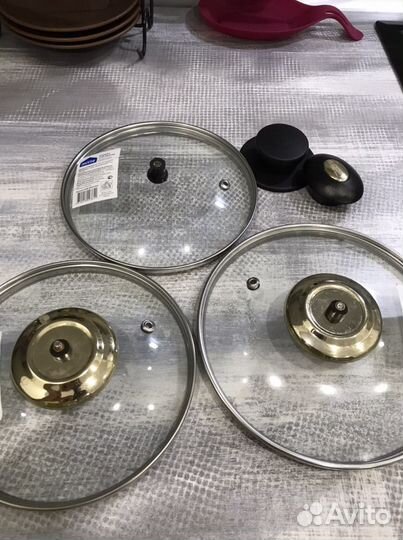 Крышки для посуды без ручек