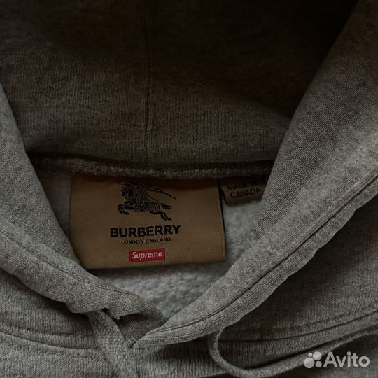 Supreme burberry box logo оригинал