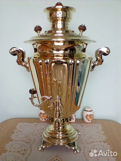 Самовар царский на дровах