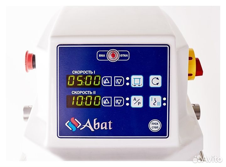Тестомес спиральный Abat тмс-80нн-2П chef