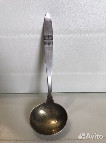 Половник из серебра СССР