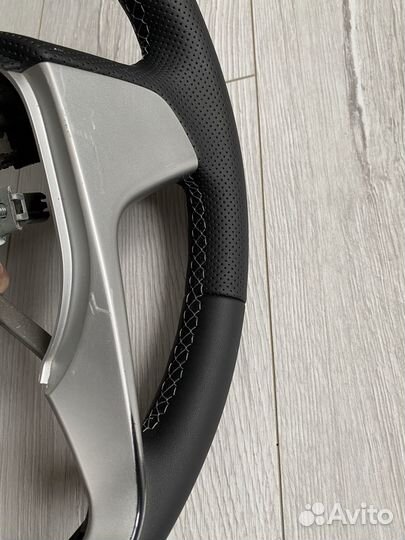 Перетянутый руль на Hyundai Solaris