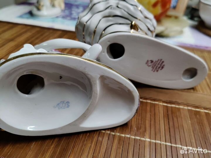 Фарфоровые статуэтки балерина