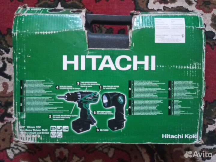 Шуруповёрт Hitachi