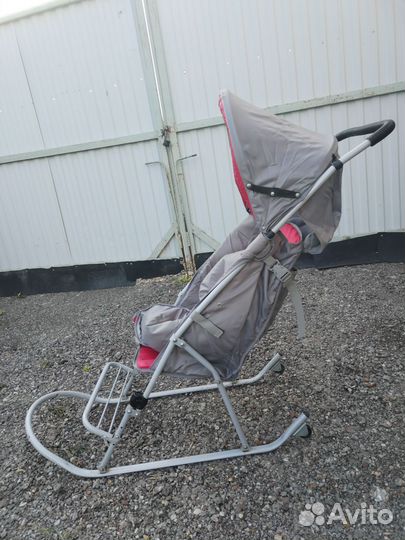 Детские санки коляска