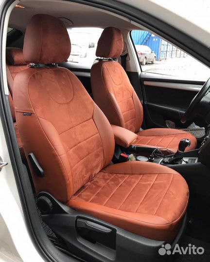 Авточехлы из экокожи и алькантары от Автопилот