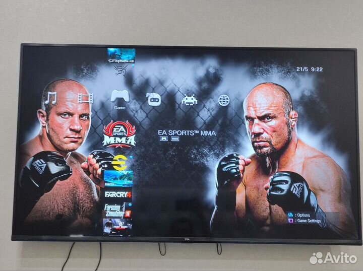 Sony PS3 Super Slim 500g прошитая 80 игр