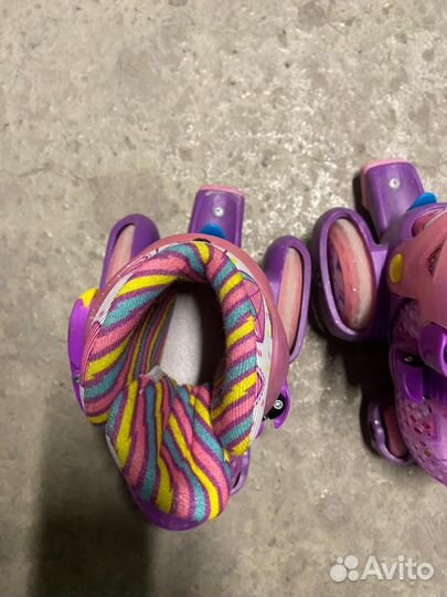 Роликовые коньки детские раздвижные