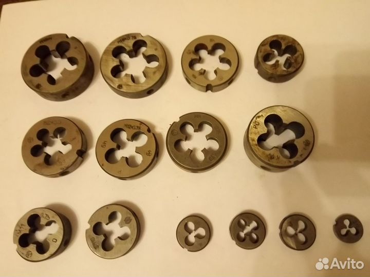 Наборы плашек-лерок СССР из 14 штук