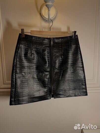 Кожаная юбка Stradivarius