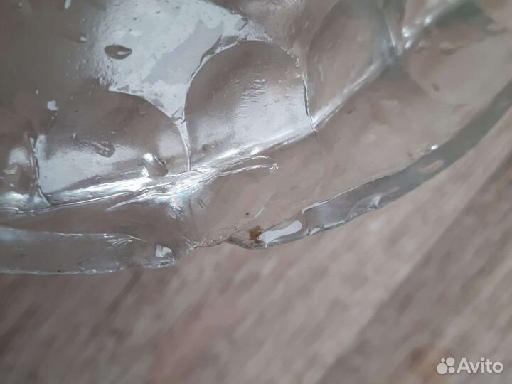 Хрустальная менажница СССР