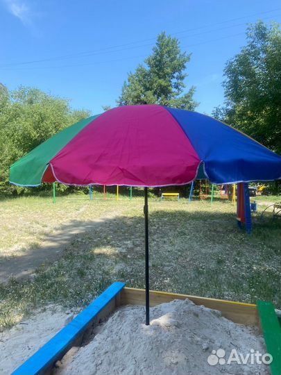 Зонт пляжный высота 210см диаметр 175см