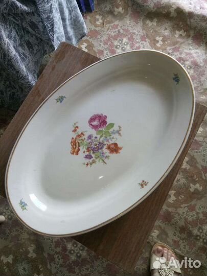 Блюдо36/23см.дулево1970год