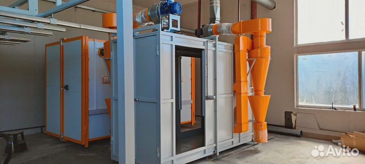 Линия порошковой покраски