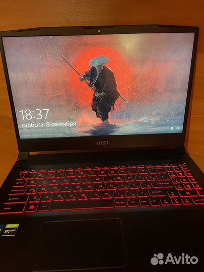 Ноутбук msi gf66 katana