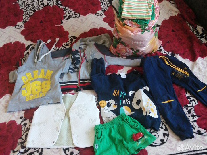 Детские вещи пакетом бесплатно