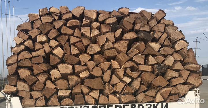 Дрова дубовые колотые