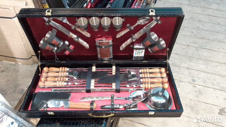 Набор шампура,дипломат большой