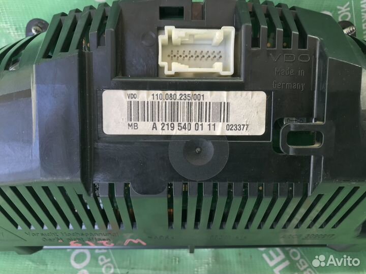 Панель приборов Mercedes-Benz CLS-Class W219