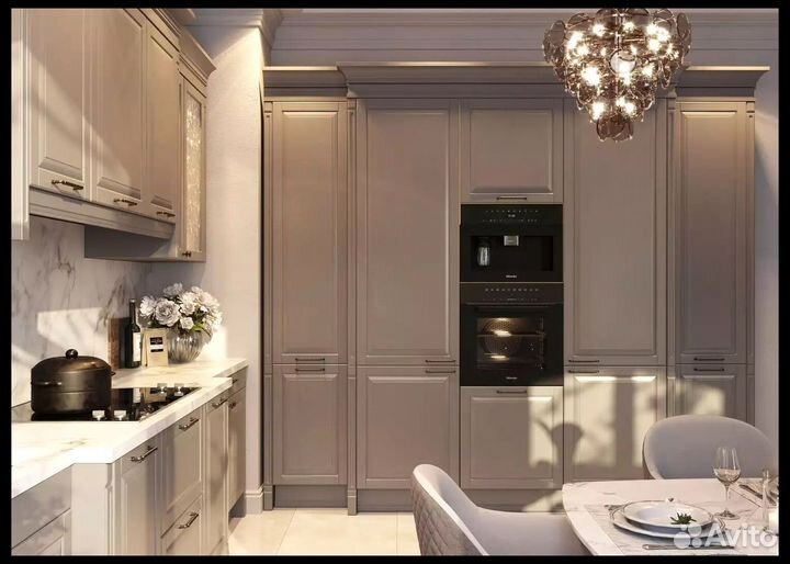 Кухонный гарнитур в новостройку