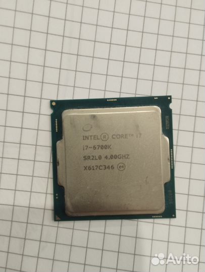 Intel core i7 6700k 4.00GHZ