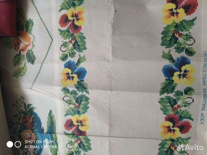 Схемы вышивки, 50-е годы. Сюжеты, цветы, животные