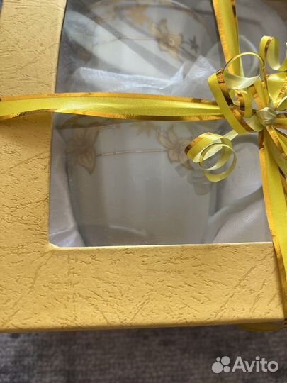 Чайные чашки с блюдцами