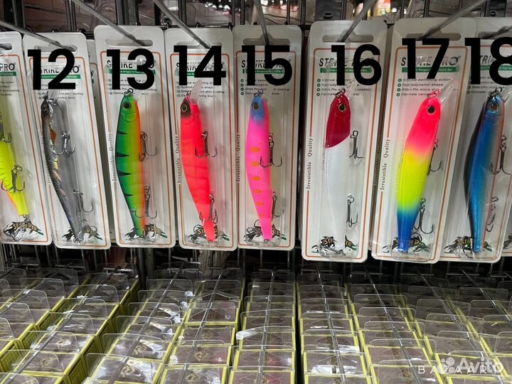 Воблеры Strikе Рrо Inquisitor 110 sр на щуку