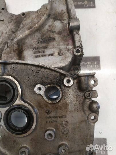 Крышка двигателя передняя VW VAG 3.6 BHK cmt