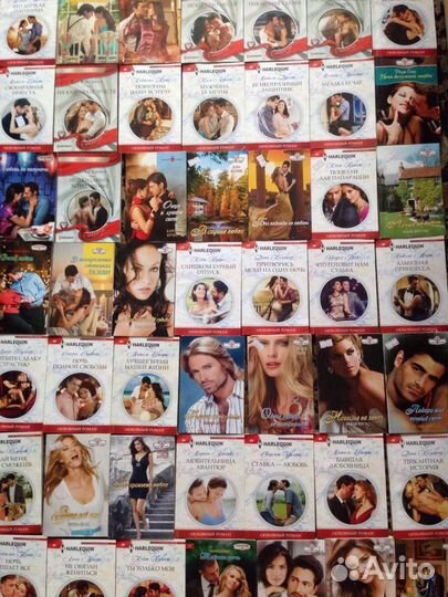 Любовные романы в мягком переплете