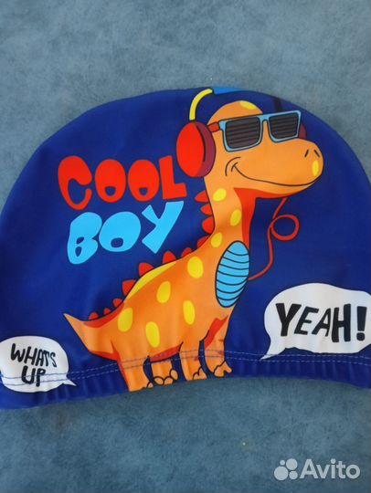 Шапочка для плавания детская