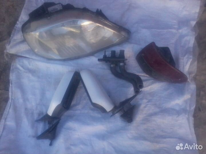 Зеркала заднего вида белые на ваз 2107, разное
