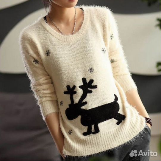 Новогодняя кофта