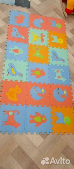 Коврик пазл бу