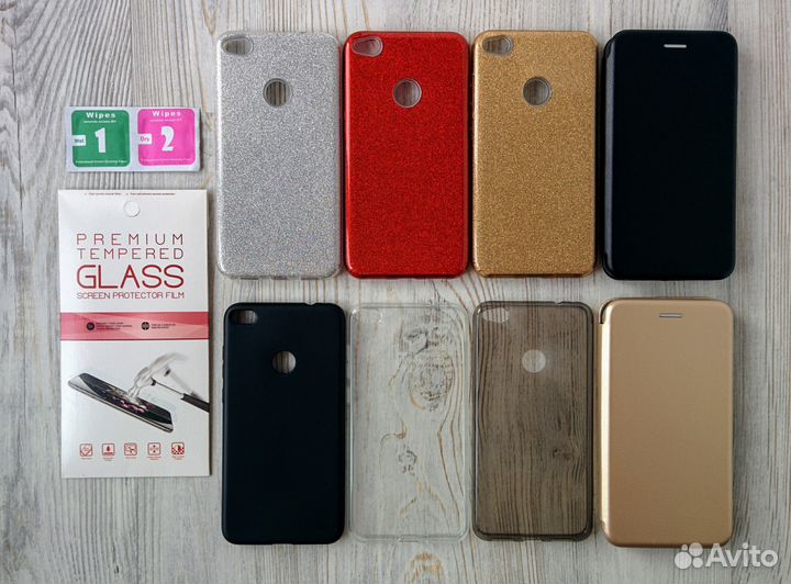 На Huawei Honor 8 lite стекло чехол поклейка