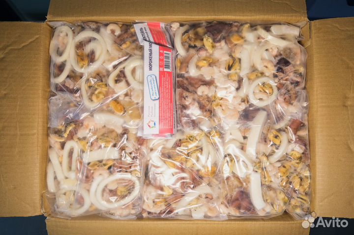 Морской коктейль с/м (Китай) 1 кг/10 кг