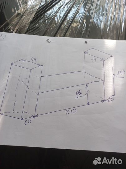 Мебель для гостиной из 3х модулей