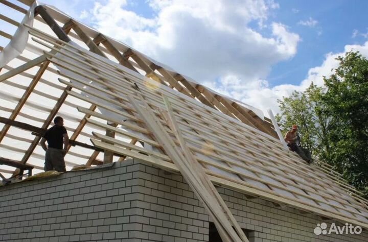 Ремонт крыши, Кровельные работы, Монтаж кровли