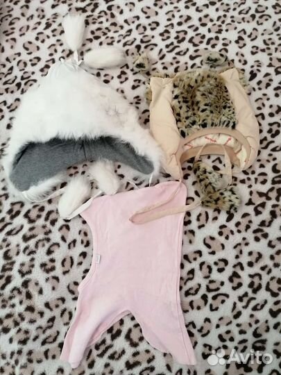 Шапка зимняя для девочки 48 50