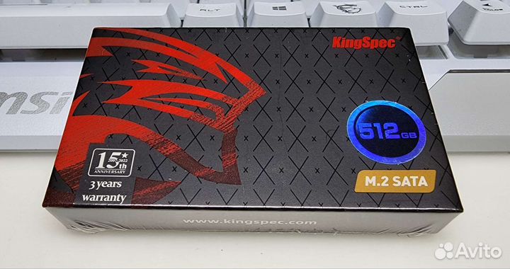 Новый ssd m2 2242 512gb