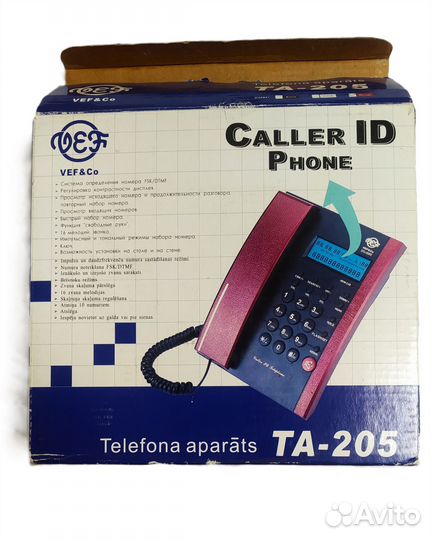 Стационарный телефон VEF TA-205