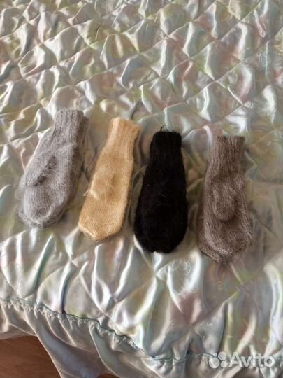 Варежки ручной работы