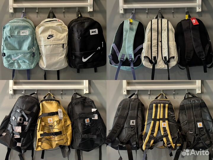 Рюкзак портфель Nike Carhartt черный белый новый