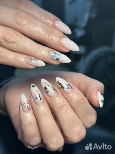 Маникюр Педикюр Гель лак Наращивание