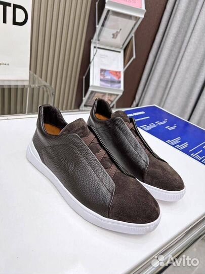 Кеды*мужские великан Ermenegildo Zegna