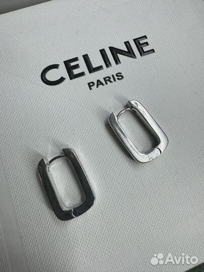 Серьги celine