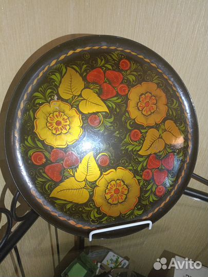 Поднос расписной